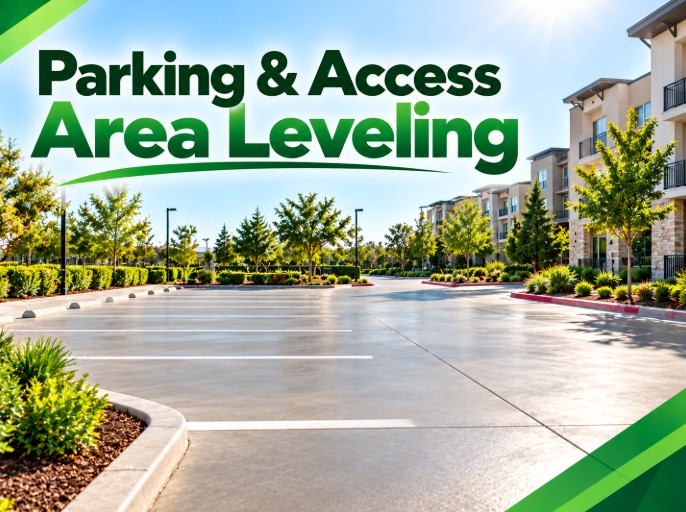 Parking & Access Area Leveling in Los Angeles